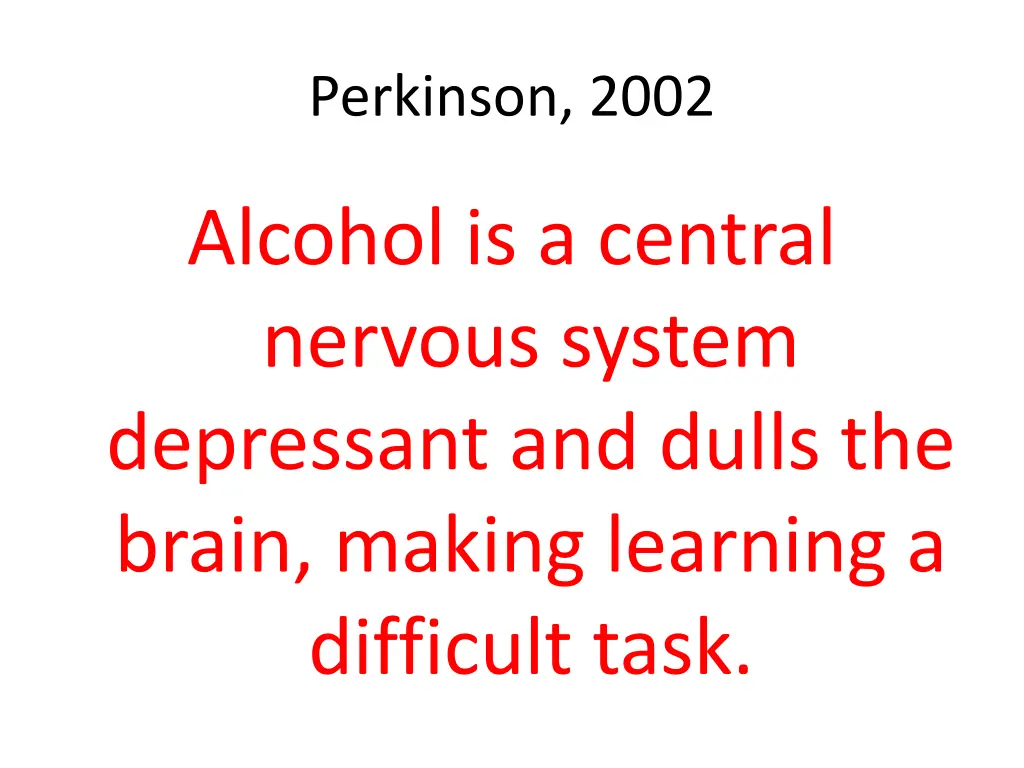 perkinson 2002