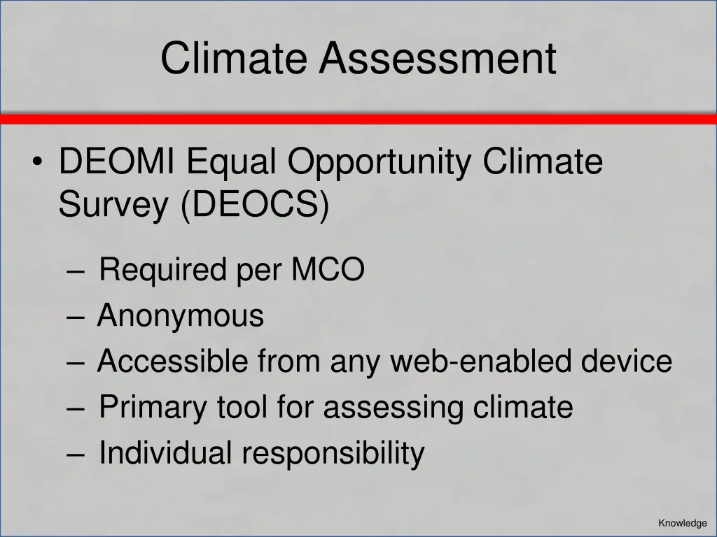 climate assessment