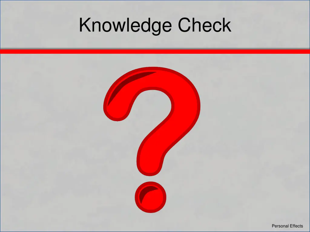 knowledge check 1