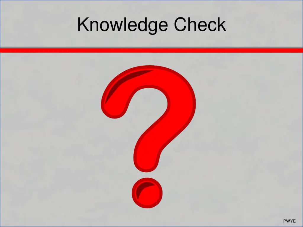 knowledge check 2