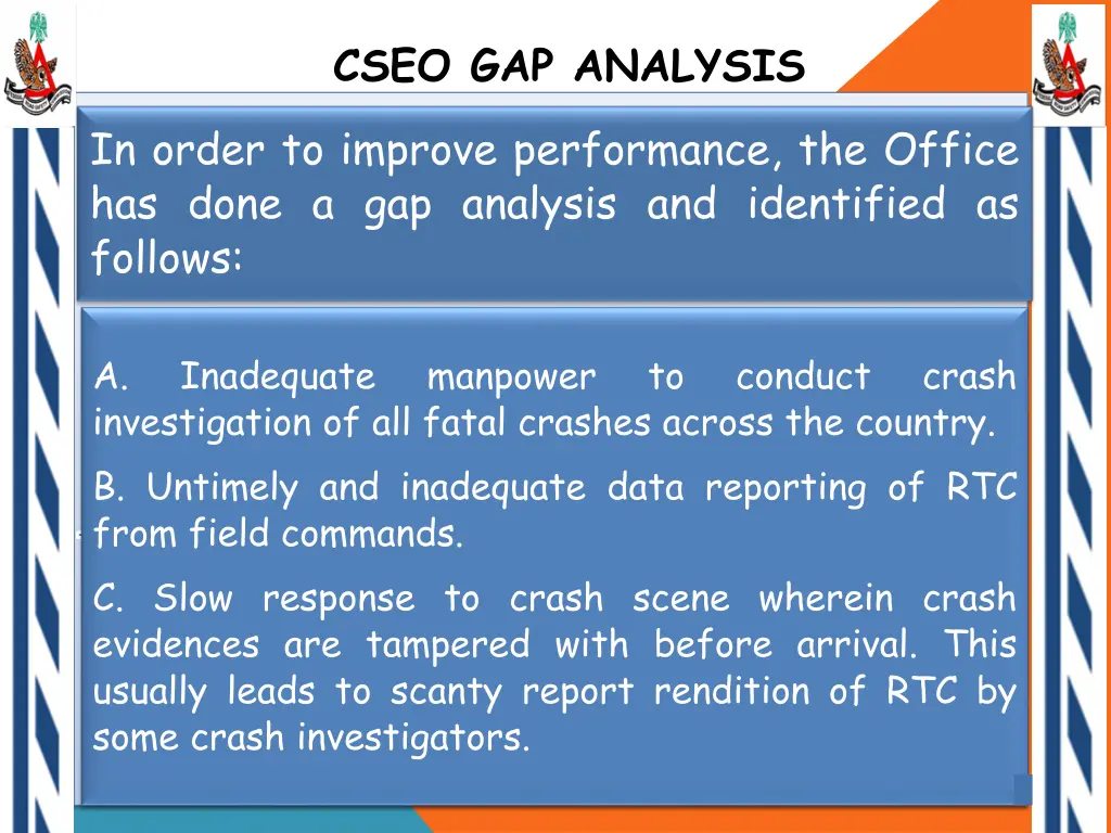 cseo gap analysis