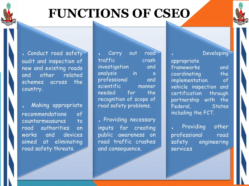 functions of cseo