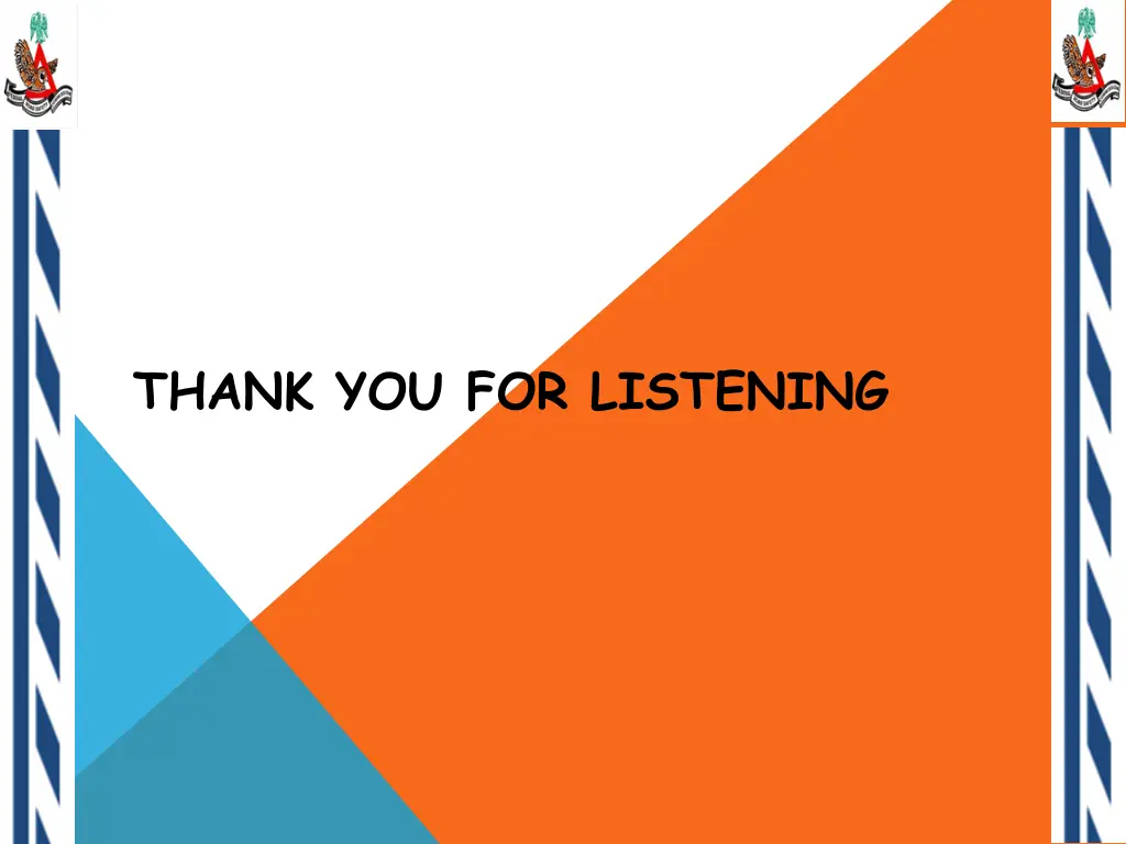 thank you for listening