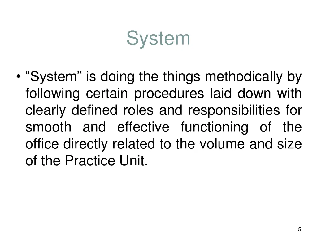 system