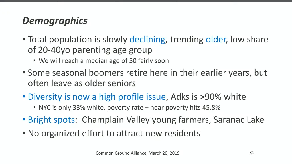 demographics