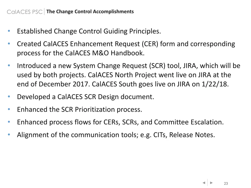 calaces psc 12