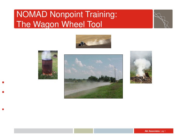 nomad nonpoint training the wagon wheel tool