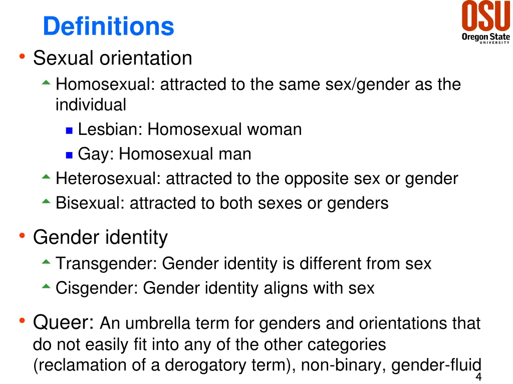 definitions sexual orientation homosexual