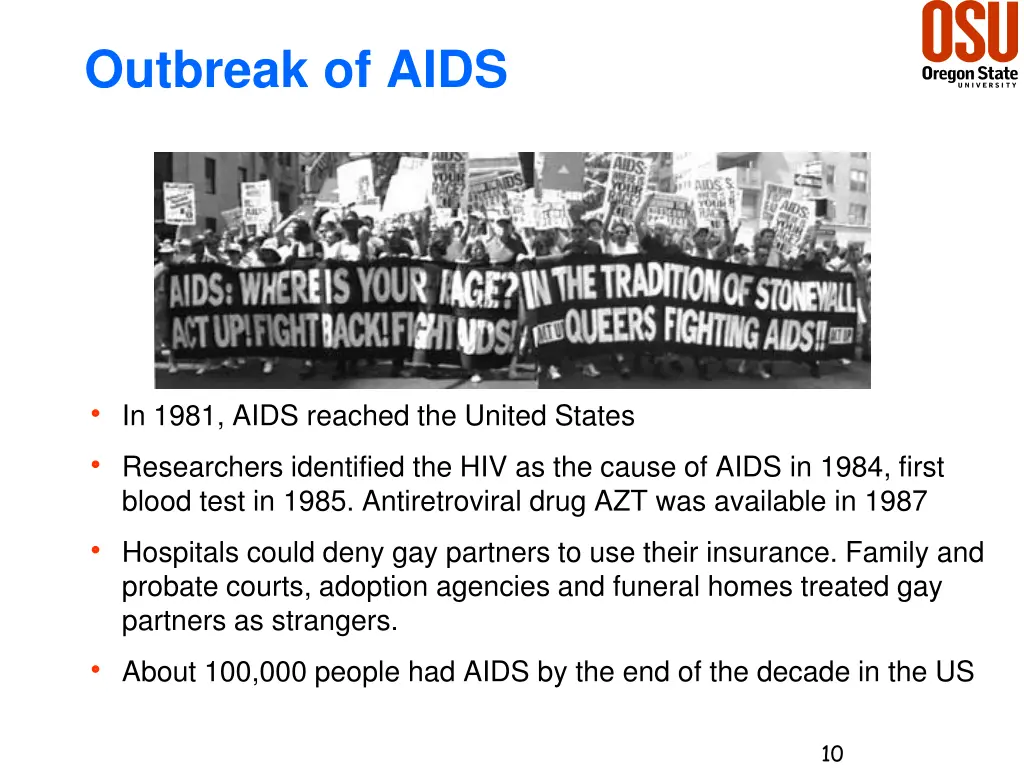 outbreak of aids