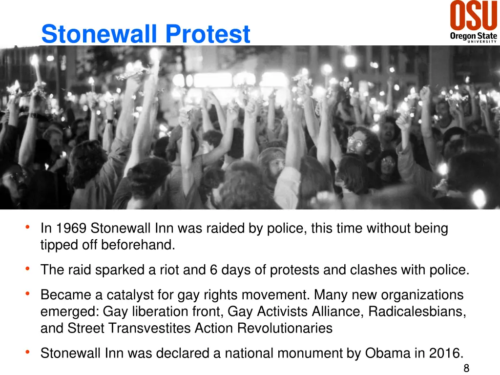 stonewall protest