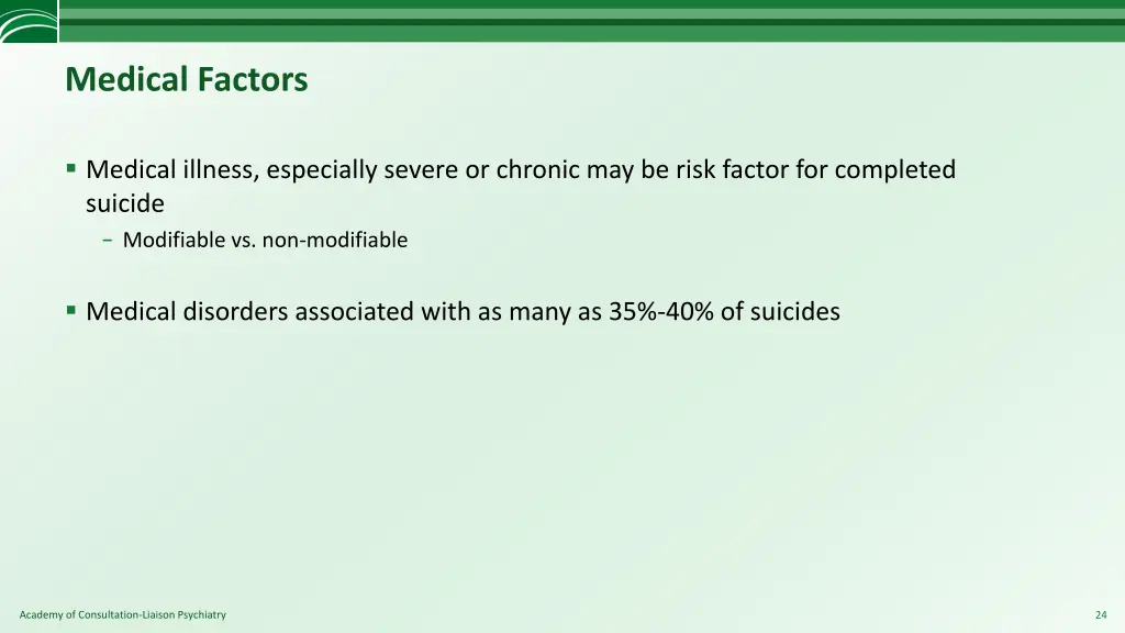 medical factors