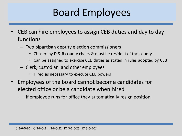 board employees