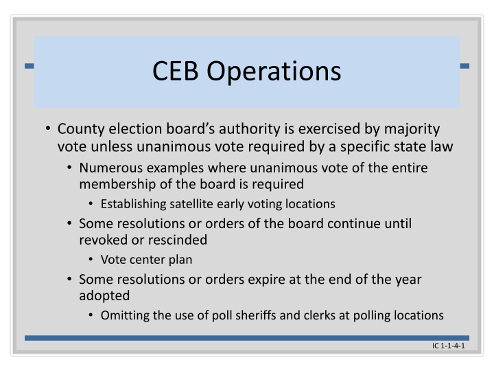 ceb operations