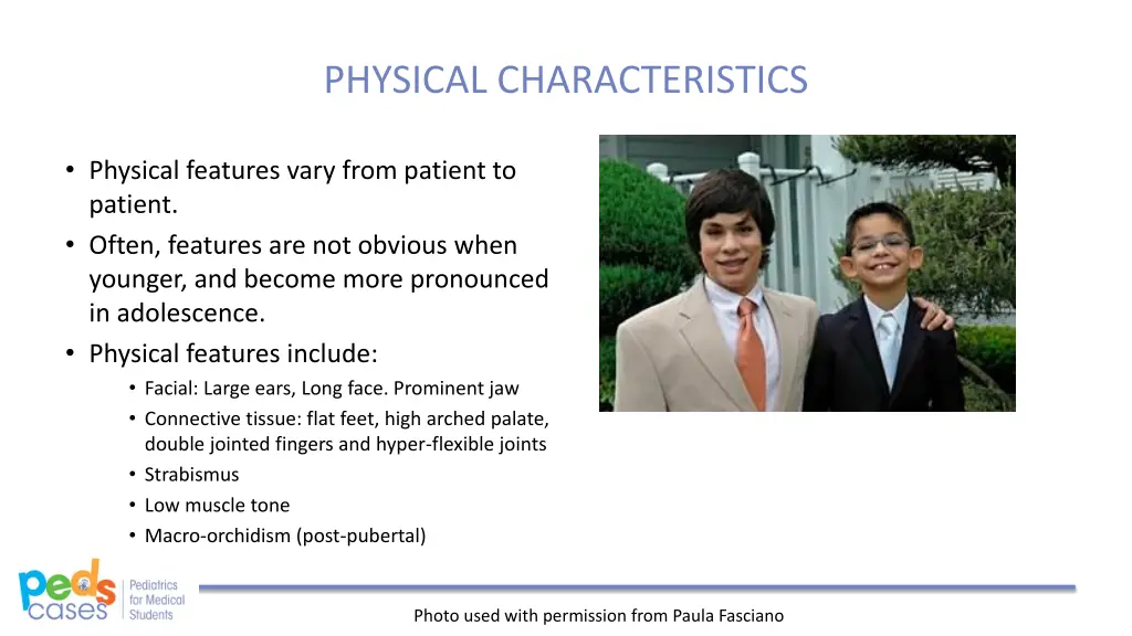 physical characteristics