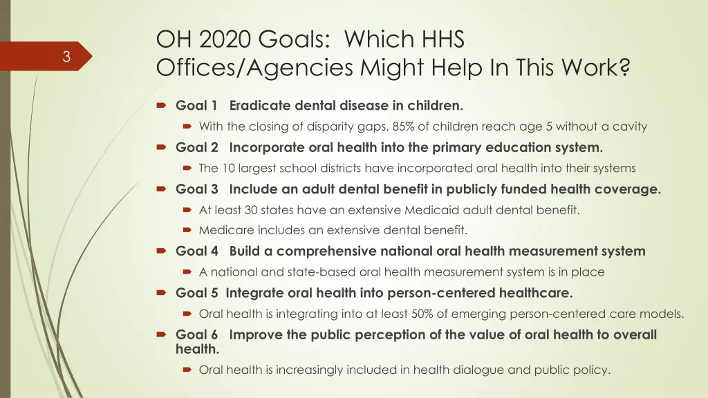 oh 2020 goals which hhs offices agencies might