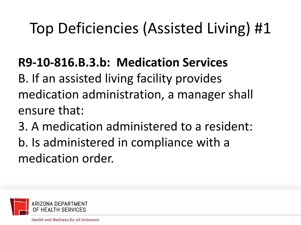 top deficiencies assisted living 1