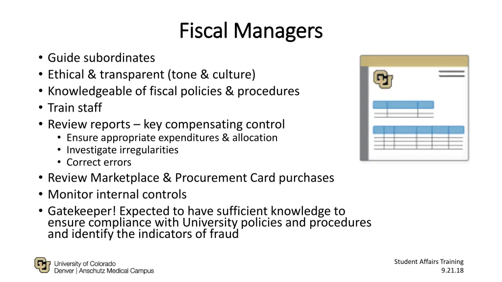 fiscal managers fiscal managers