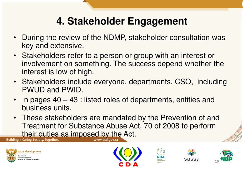 4 stakeholder engagement