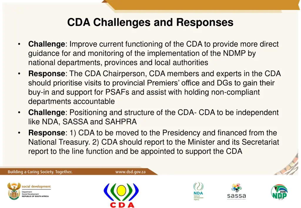 cda challenges and responses 1