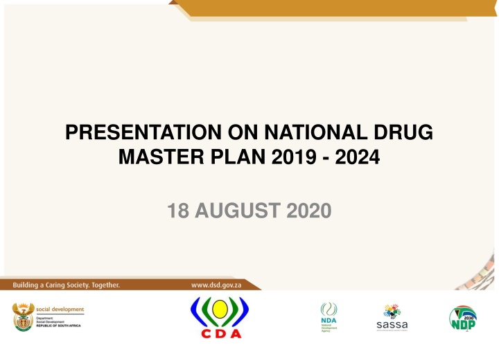 presentation on national drug master plan 2019