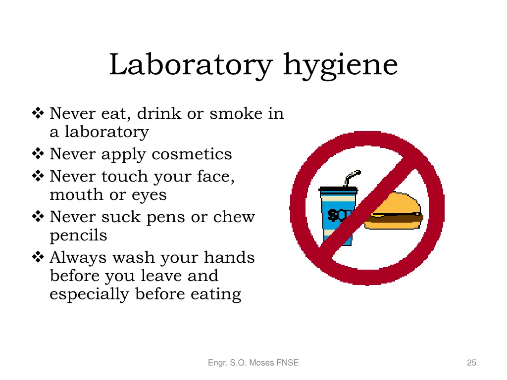 laboratory hygiene