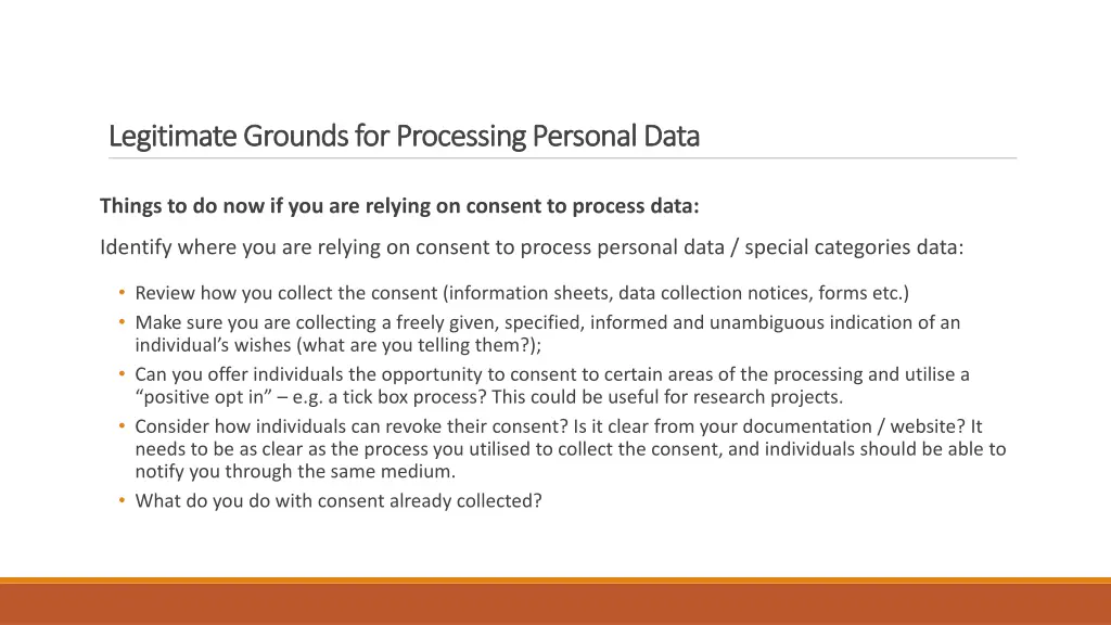 legitimate grounds for processing personal data 3