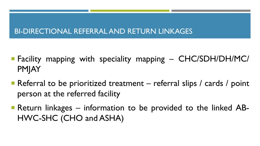 bi directional referral and return linkages