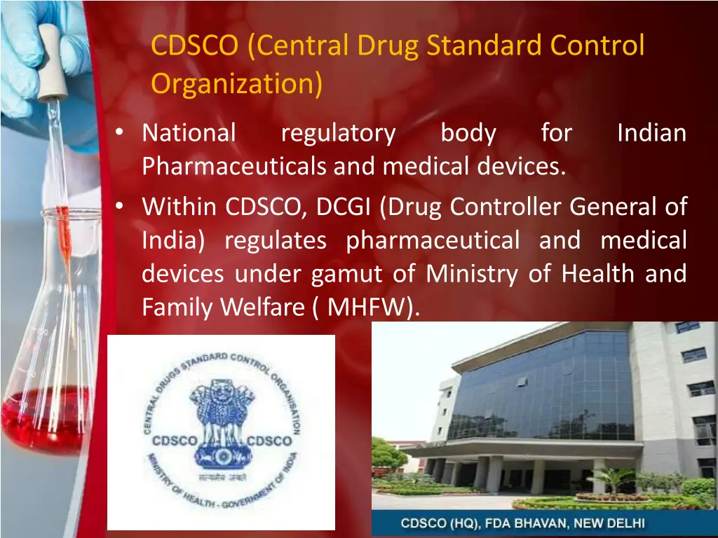 cdsco central drug standard control organization