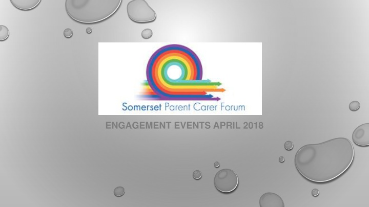 engagement events april 2018