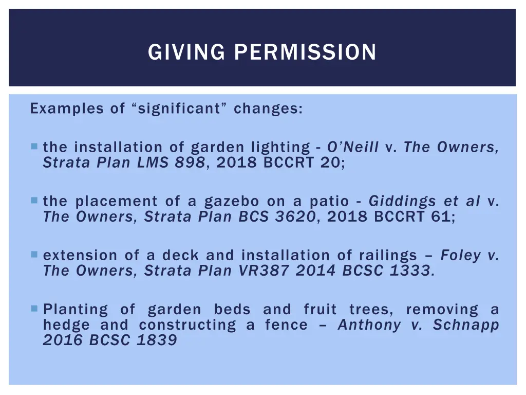 giving permission 3