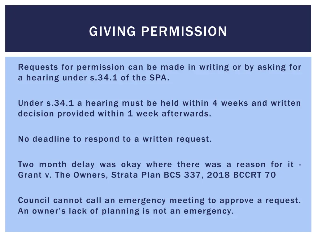 giving permission 4