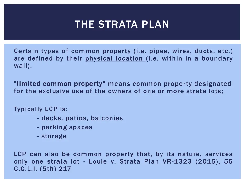 the strata plan 4