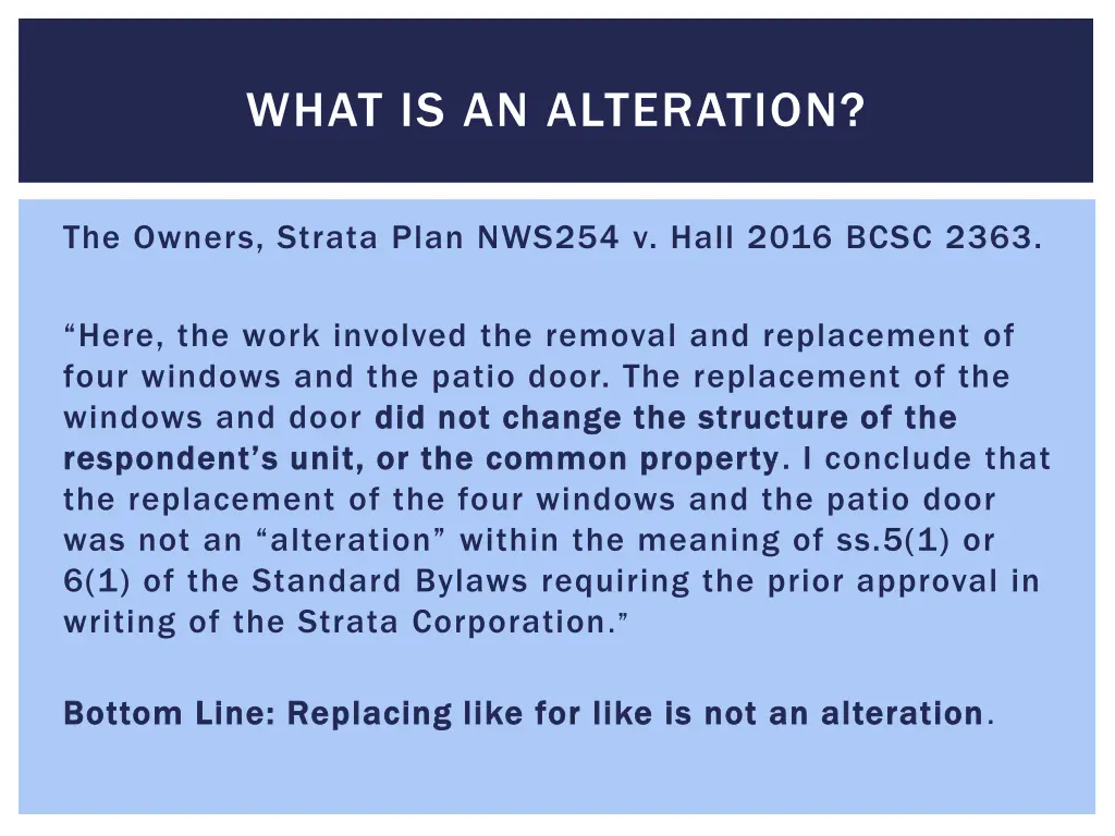 what is an alteration 1