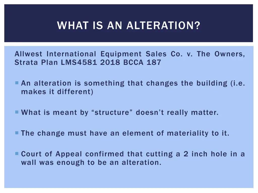 what is an alteration 2