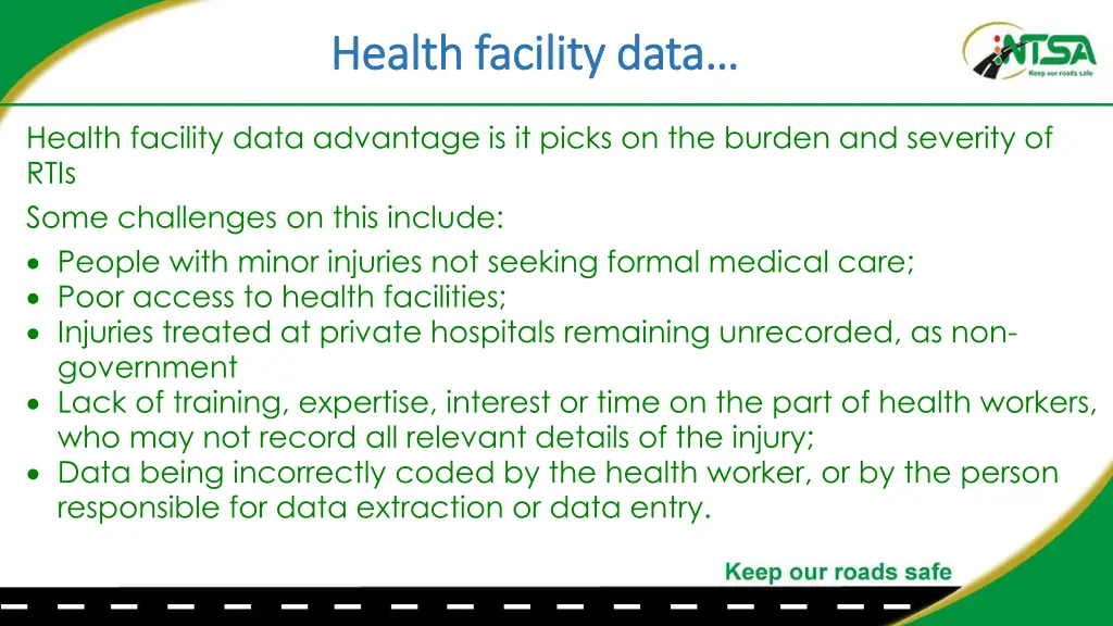 health facility data health facility data