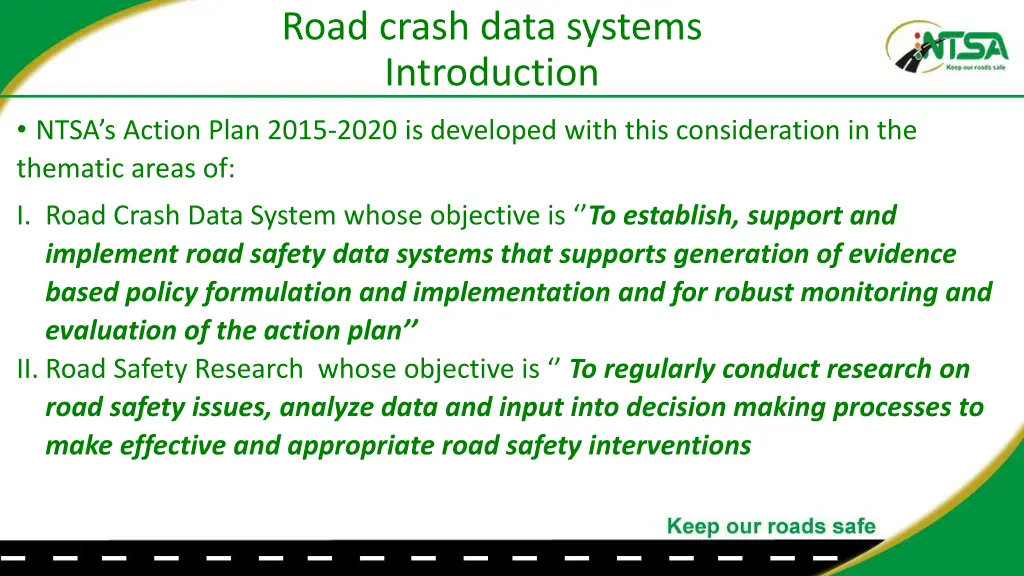 road crash data systems introduction