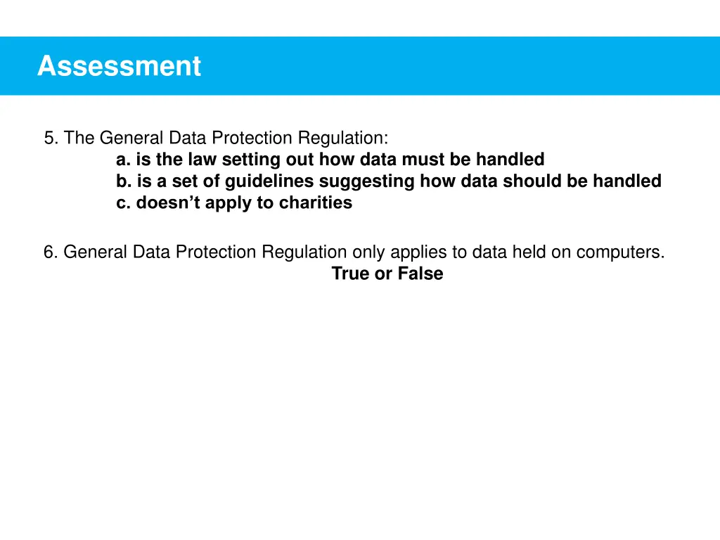 assessment 5