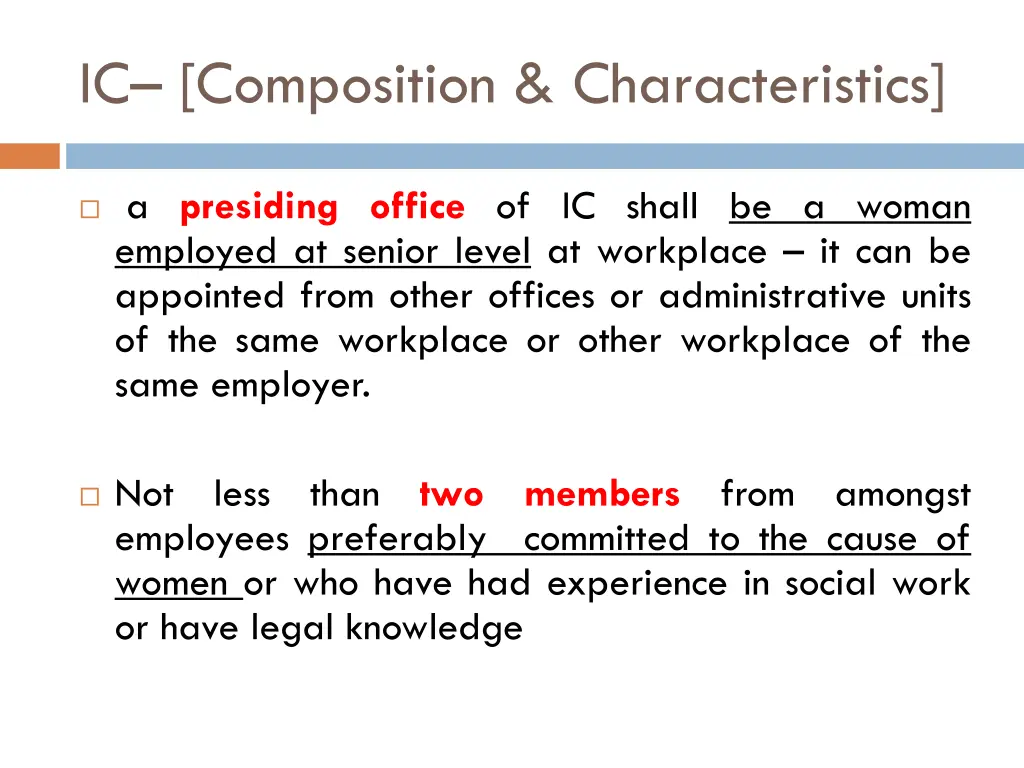 ic composition characteristics 1