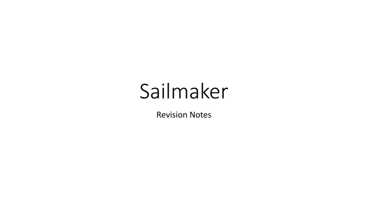 sailmaker