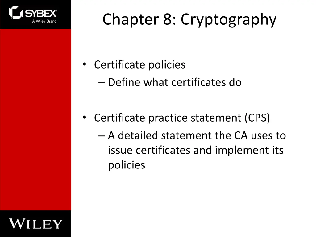 chapter 8 cryptography 8