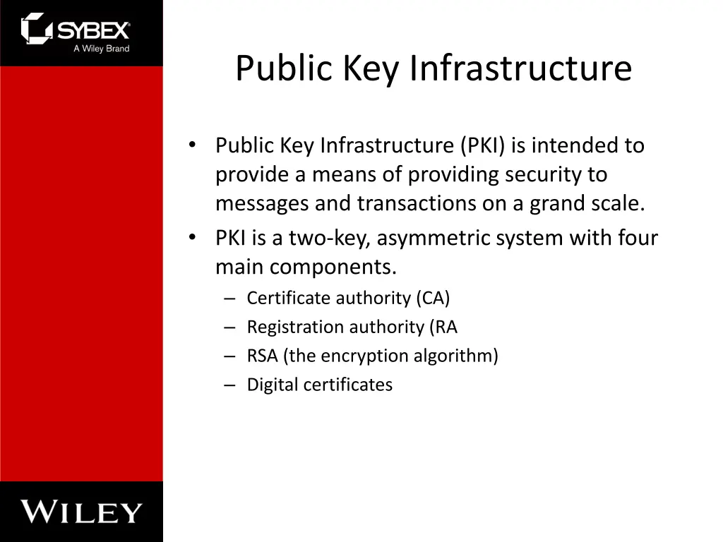 public key infrastructure