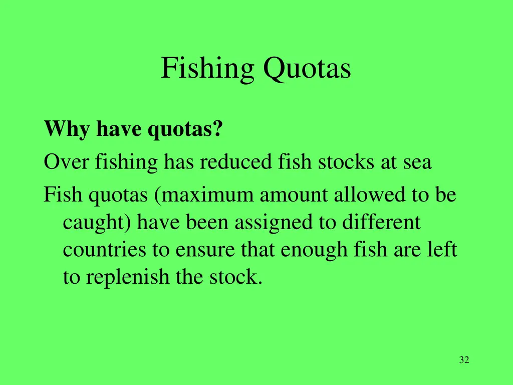 fishing quotas 1