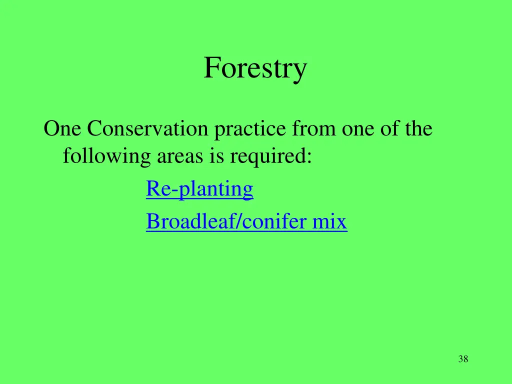 forestry 1