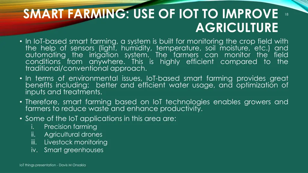 smart farming use of iot to improve