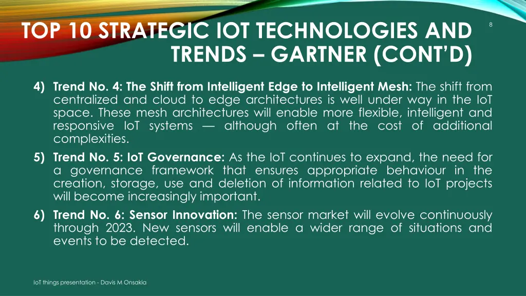 top 10 strategic iot technologies and trends