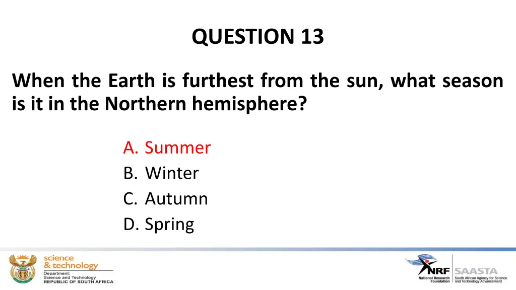 question 13