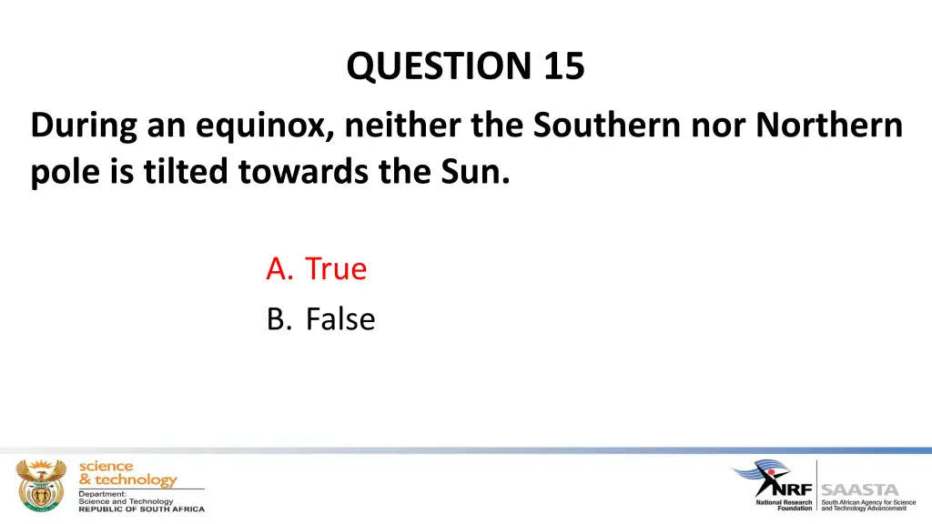 question 15