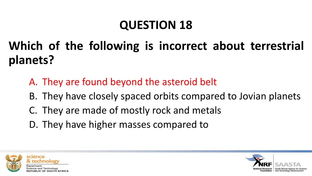 question 18