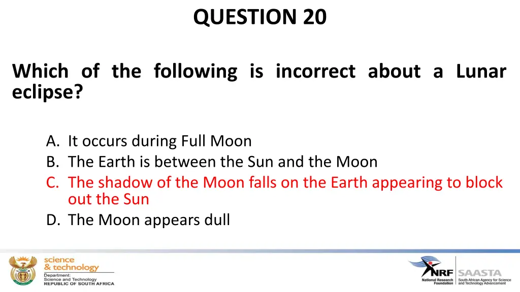 question 20