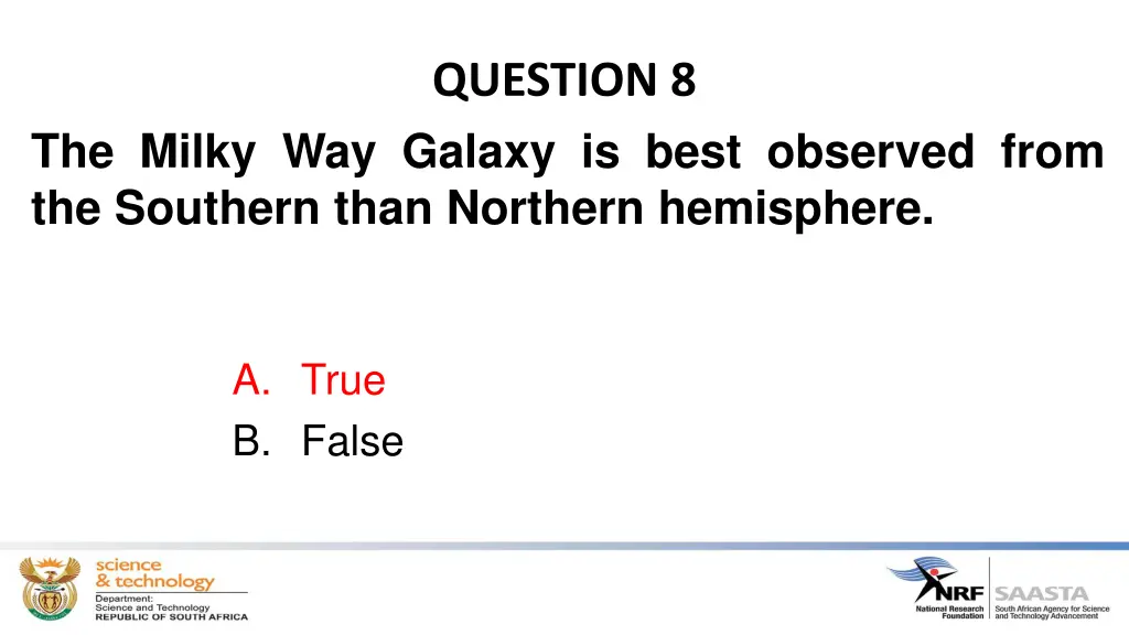 question 8